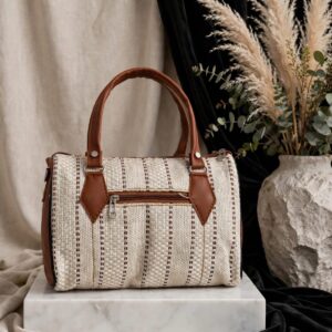 Off-White Woven Women's Handbag